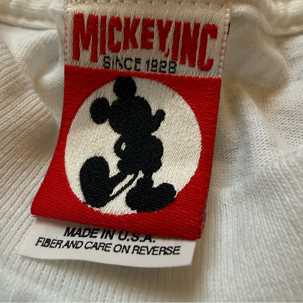 Rare 90s Disney MSEP Farewell Season 1996 Bundle | White Tee & Panoramic Poster - Picture 9 of 13